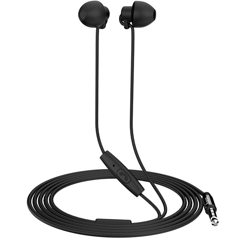 

Наушники Hoco M56 Black с микрофоном + кнопка ответа на звонок