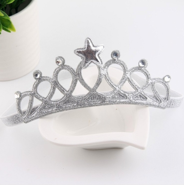 

Повязка-корона My accessories для девочки 38-44 см Серебристая 18354