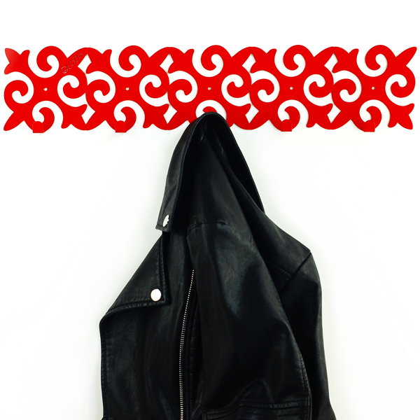 

Вешалка в прихожую настенная Glozis Pattern H-054 (58*12 см)