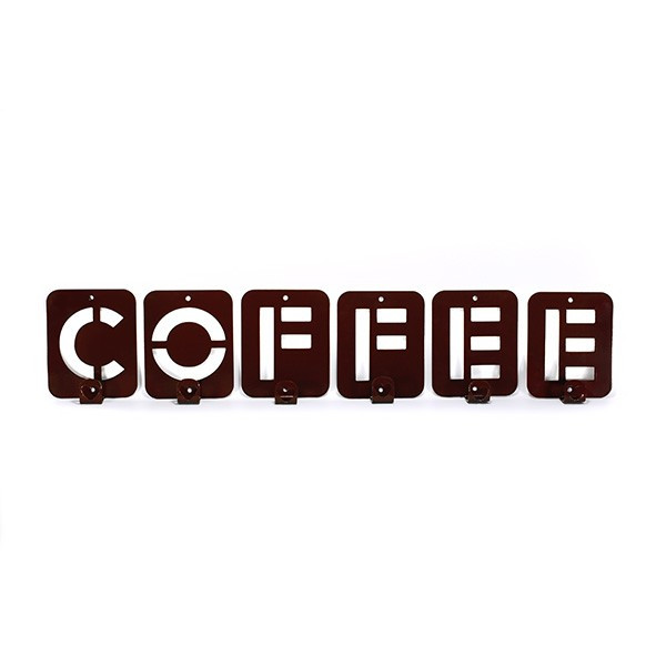 

Вешалка настенная Glozis Coffee