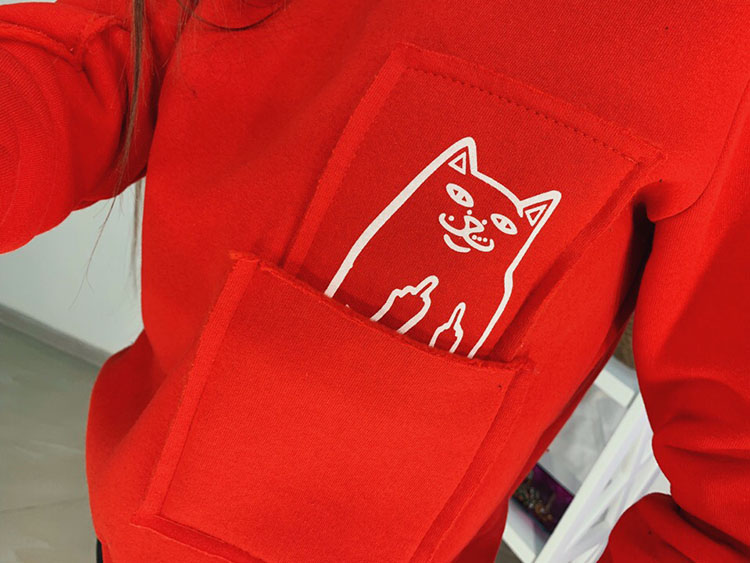 

Fashions • Костюм Meow Fashions L красный (тк9094)