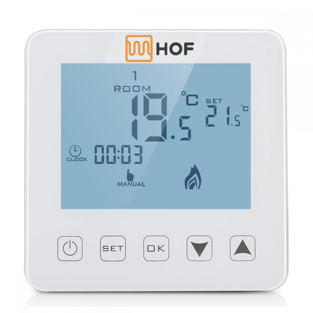 

Терморегулятор сенсорний програмований HOF sen (VIT0022222)
