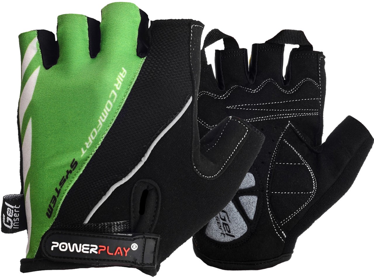 

Велоперчатки PowerPlay 5024B L Green (5024B_L_Green)