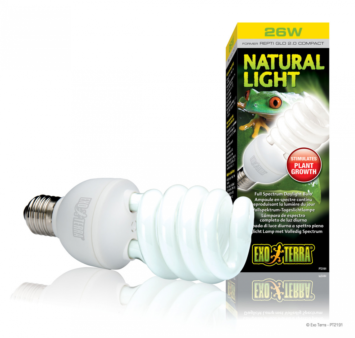 

Лампа для Террариума Exo Terra Repti Glo 2.0, 26W E27
