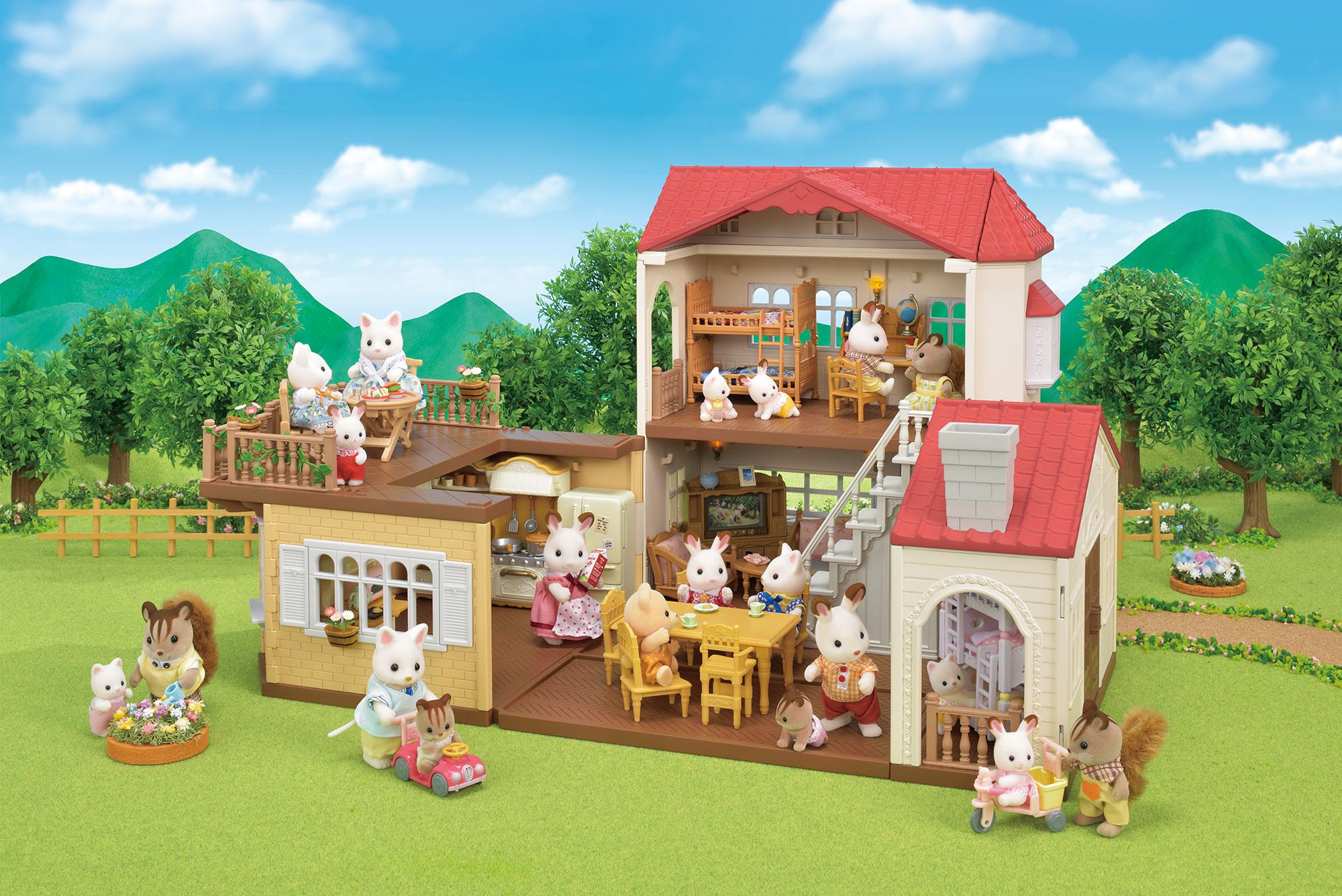 Игровой набор Sylvanian Families Большой загородный дом со светом (5302) –  фото, отзывы, характеристики в интернет-магазине ROZETKA от продавца:  О-Діджитал | Купить в Украине: Киеве, Харькове, Днепре, Одессе, Запорожье,  Львове