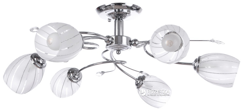 

Люстра Brille LK-219S/6 E14 CH (L53-021)