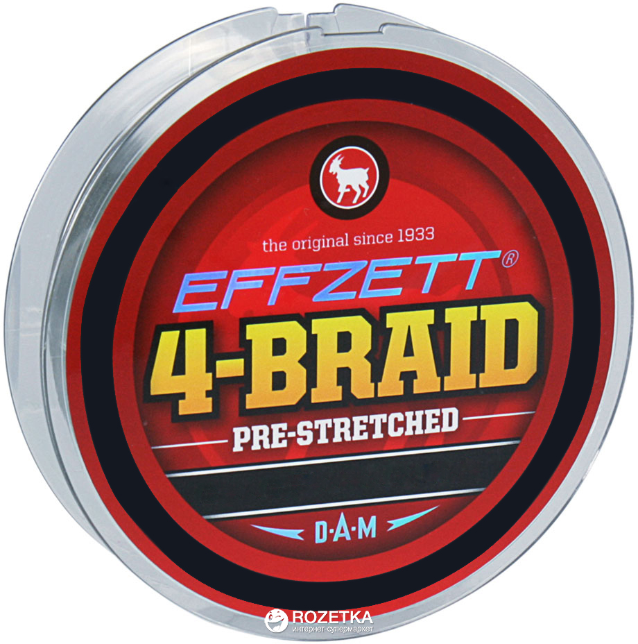 

Шнур DAM Effzett 4-Braid 125 м 0.25 мм 11.3 кг Темно-зеленый (52682)