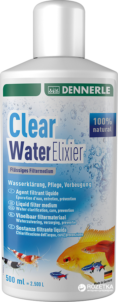 

Средство по уходу за водой Dennerle Clear Water Elixier 500 мл