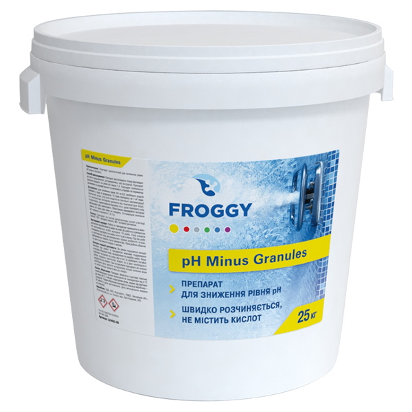 

Регулятор рН-Minus Экстра Froggy рН-Minus Granules 25 кг