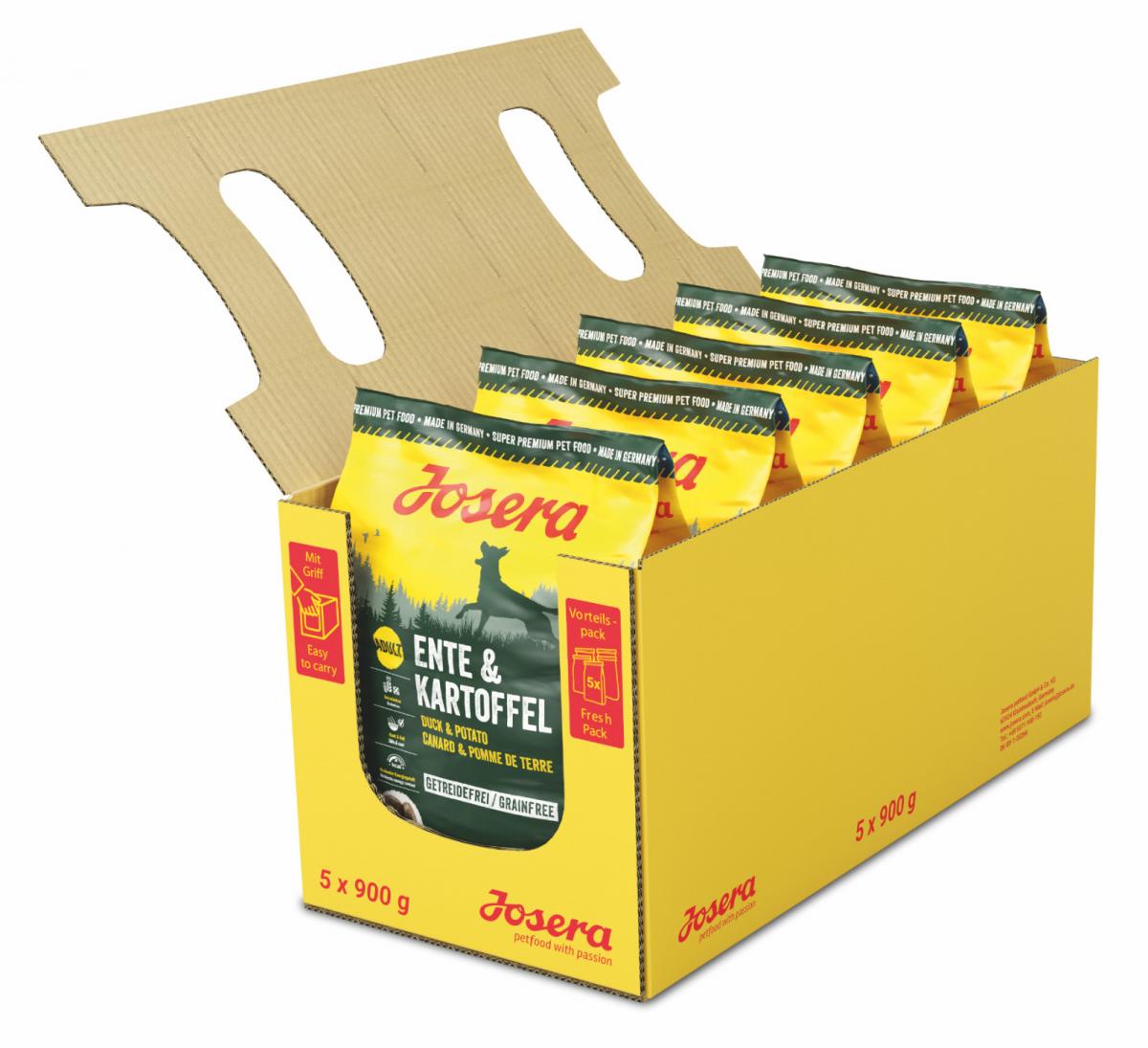 

Сухой корм для собак Josera Ente & Kartoffel 4.5 кг