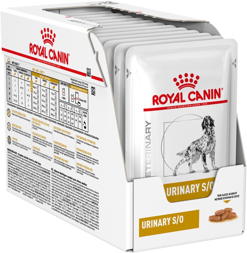 

Лечебный влажный корм для собак Royal Canin Urinary S/O Dog 12 шт(упаковка) (12600019up)