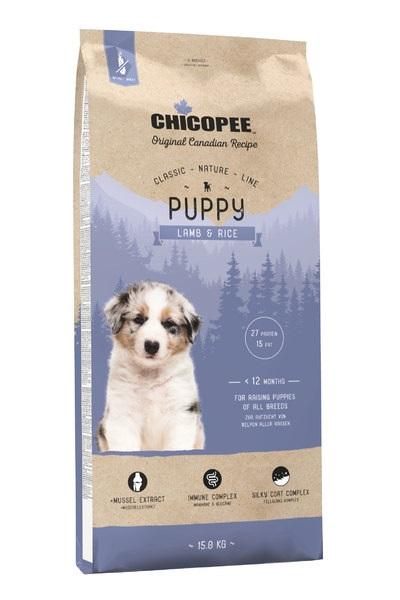 

Сухой корм для собак Chicopee CNL Puppy Lamb & Rice 15 кг