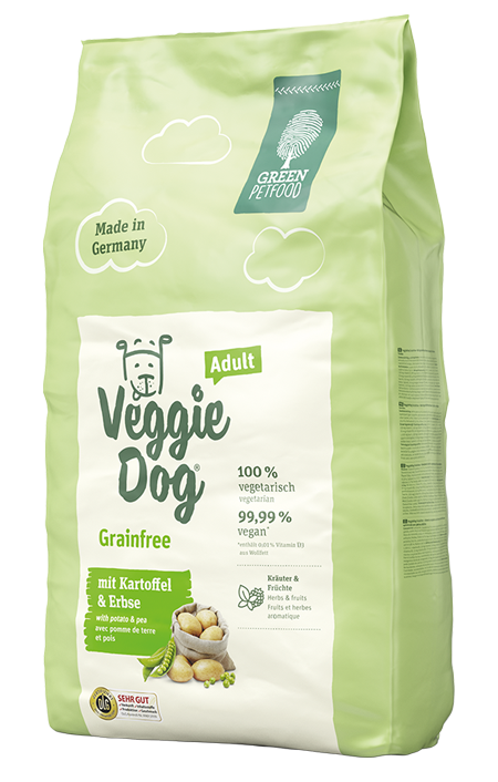 

Сухой корм для собак Green Petfood VeggieDog Grainfree Adult 10 кг