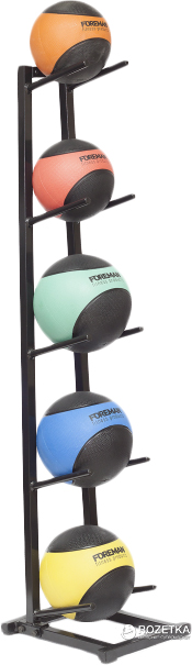 

Стойка для хранения набивных мячей, медболов Foreman Medicine Ball Rack (FMSR14)