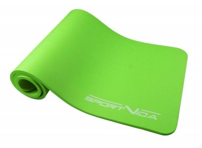 

Коврик мат для йоги и фитнеса SportVida Nbr 1.5 см Green (SKL41-238136)