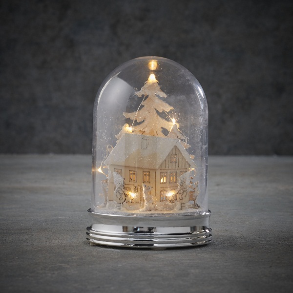 

Декоративное украшение "Зимняя сцена, дом" 14 см, " Lighting" Luca Lighting (8718861684254)