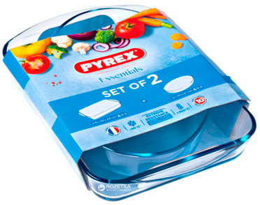 

Набор форм для запекания Pyrex Essentials 2 шт
