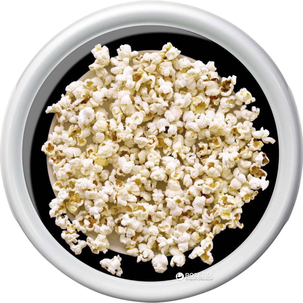 Акція на Поднос круглый Emsa Rotation Popcorn 30 х 30 см Белый с рисунком (EM512515) від Rozetka UA