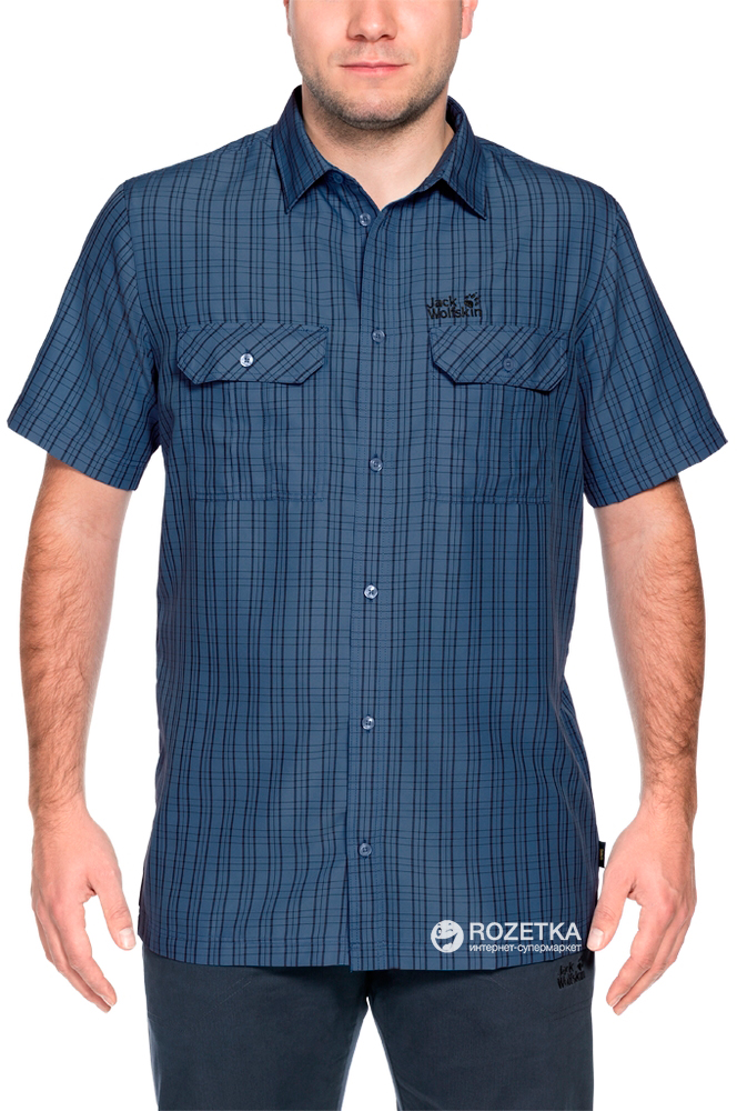 

Рубашка Jack Wolfskin Thompson Shirt Men 1401042-7919, Рубашка Jack Wolfskin Thompson Shirt Men 1401042-7919 M