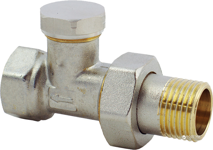 

Кран радиаторный FADO Сlassic 1/2'' прямой нижний, KR04