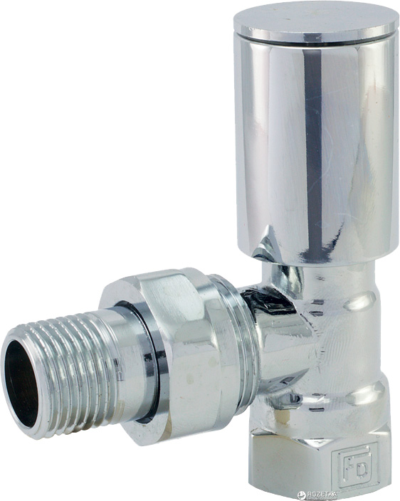 

Кран радиаторный FADO Chrome 1/2'' угловой верхний, RC01