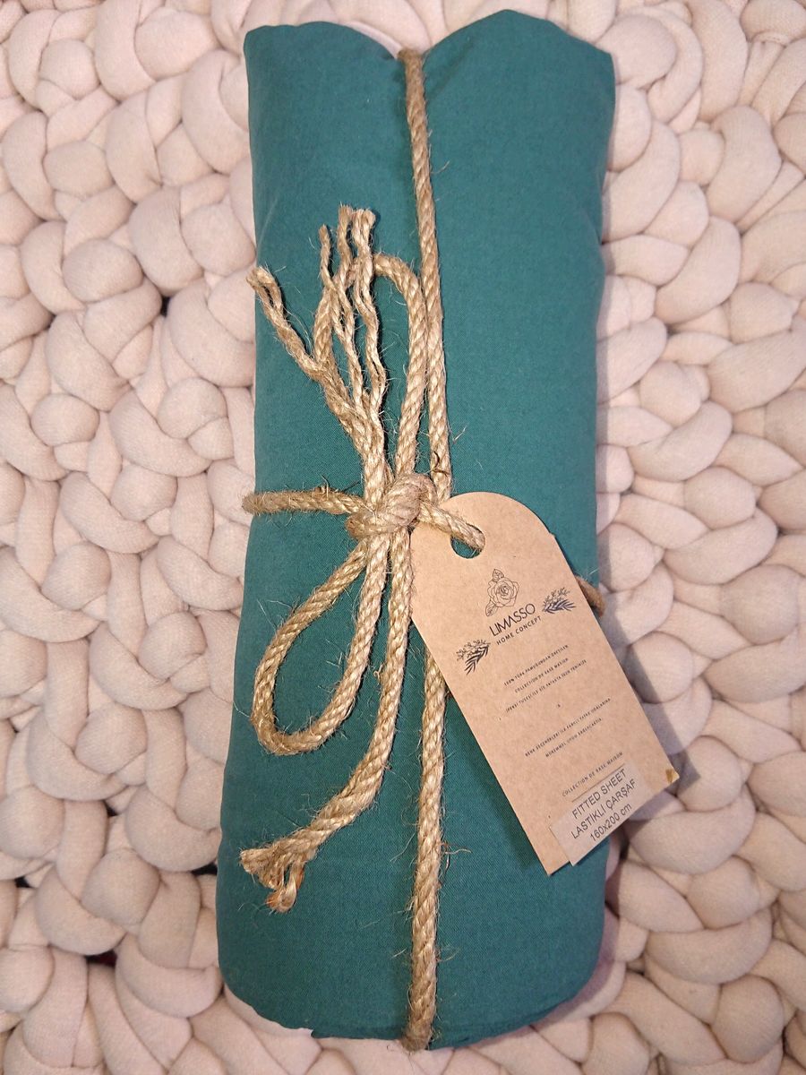 

Простыня на резинке Limasso 160x200x30 Dark Green