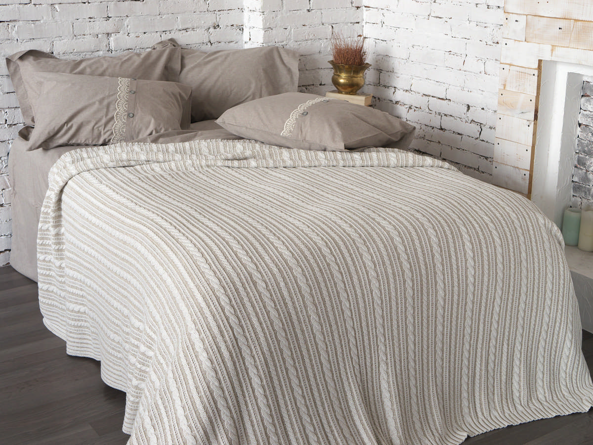 

Плед Betires Home Milenia Stone 220x240 см