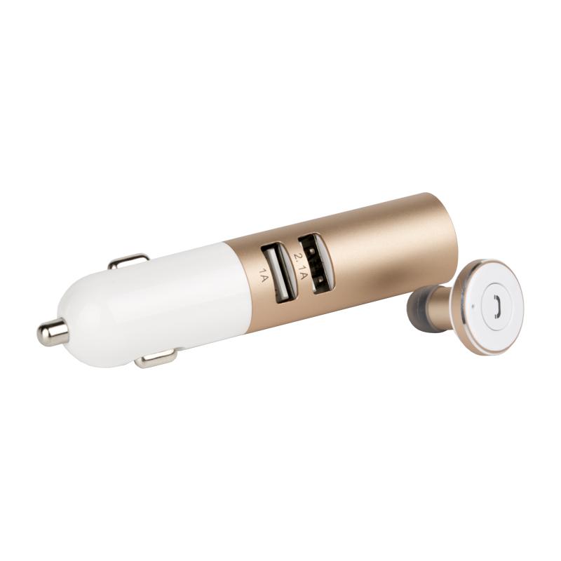 

Bluetooth-гарнитура Remax RB-T11C White-Gold