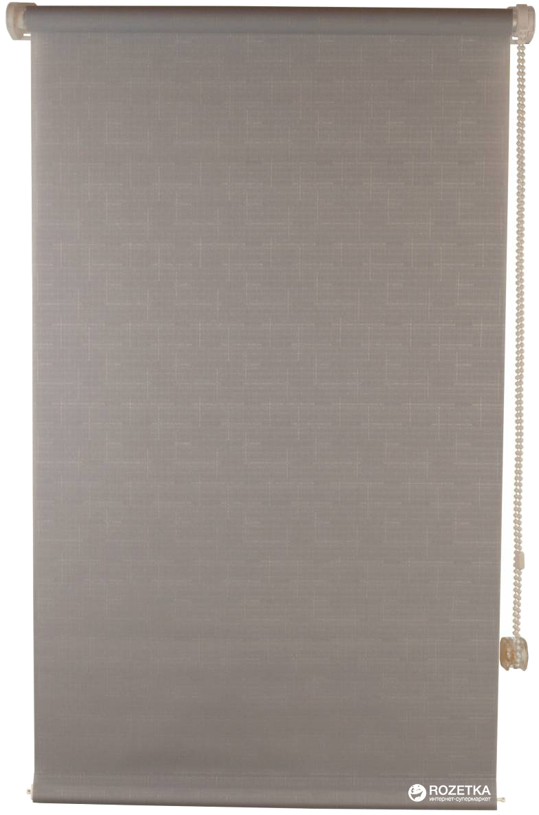 

Ролета тканевая Магия Мини 105х160 см Серая (М1423)