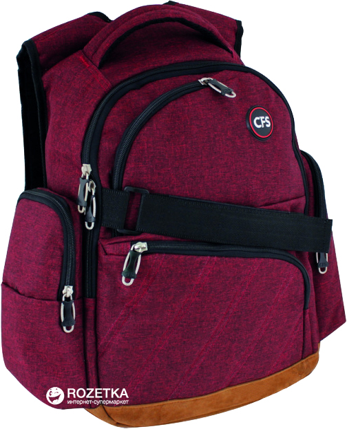 

Рюкзак молодежный Cool For School 36 х 35 х 14 см Унисекс Красный (CF85846)