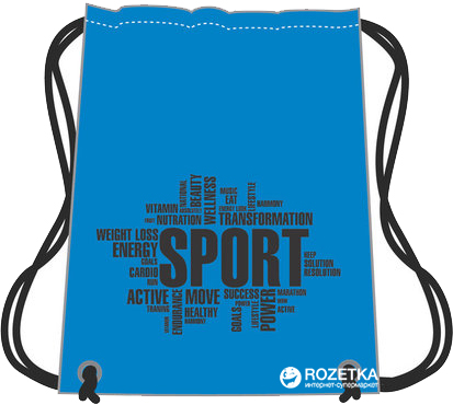 

Сумка для обуви Cool For School Sport Унисекс Синяя (CF85718-02)
