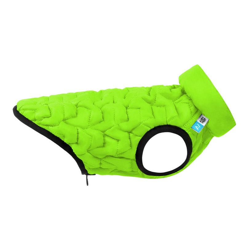 

Курточка двусторонняя AiryVest UNI для собак S38 салатовая/черная 2537 (4823089313252)