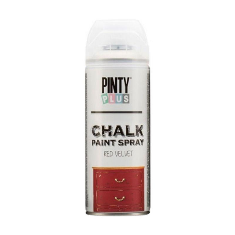 

Краска-аэрозоль на водной основе PINTYPLUS Chalk-finish 400мл красный бархат (8429576235609)