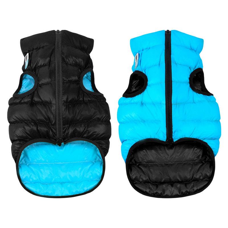 

Курточка двусторонняя AiryVest для собак XS22 черно-голубая 1713 (4823089304700)
