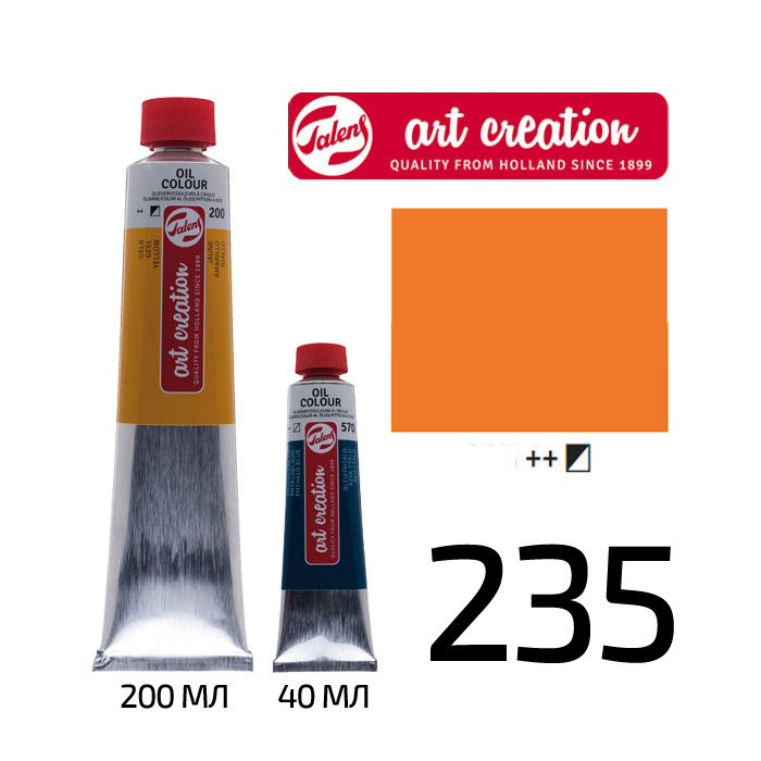 

Краска масляная Royal Talens ArtCreation (235) 200мл оранжевый (8712079330965)