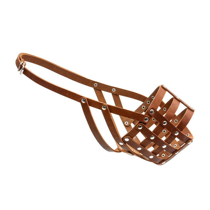 

Намордник CoLLaR кожа коричневый мягкий №5 06326 (2006326000005)