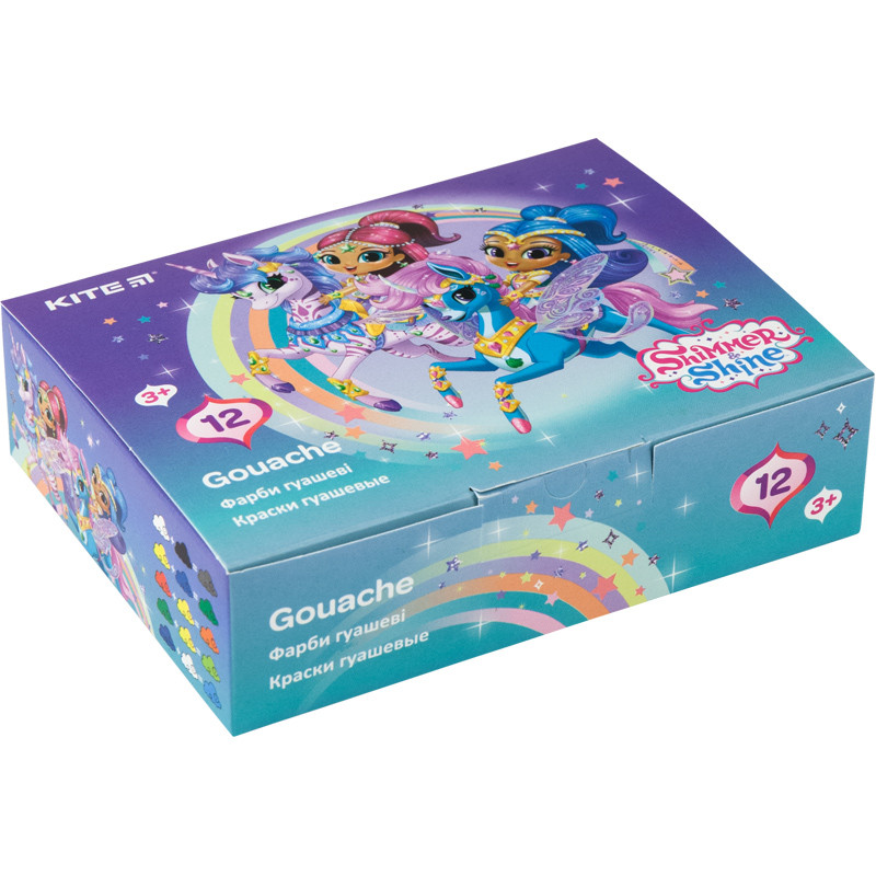 

Краски гуашевые Kite Shimmer&Shine 12цвx20мл (SH20-063)