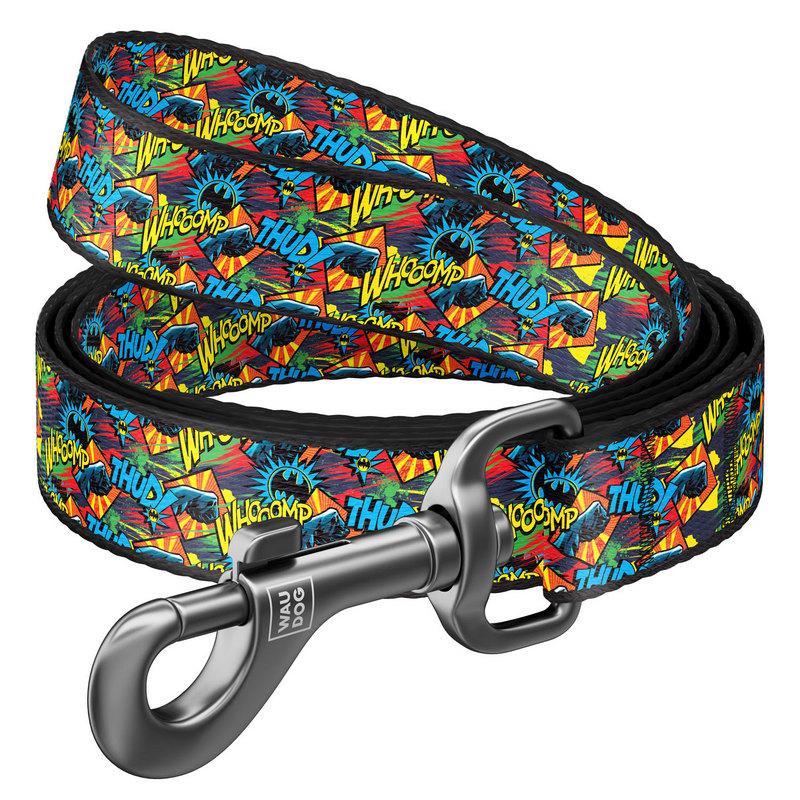 

Поводок WAUDOG Nylon Бэтмен Яркий нейлон разноцветный 0125-2003 (4823089326801)