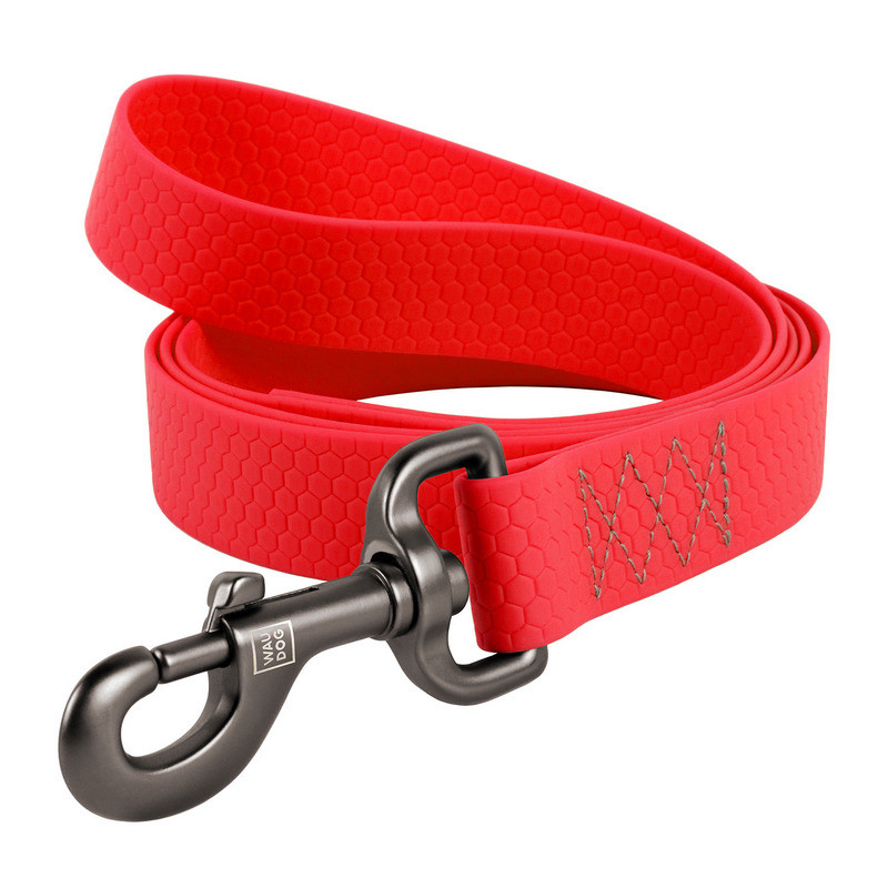 

Поводок WAUDOG Waterproof COLLARTEX водостойкий красный 27293 (4823089314211)