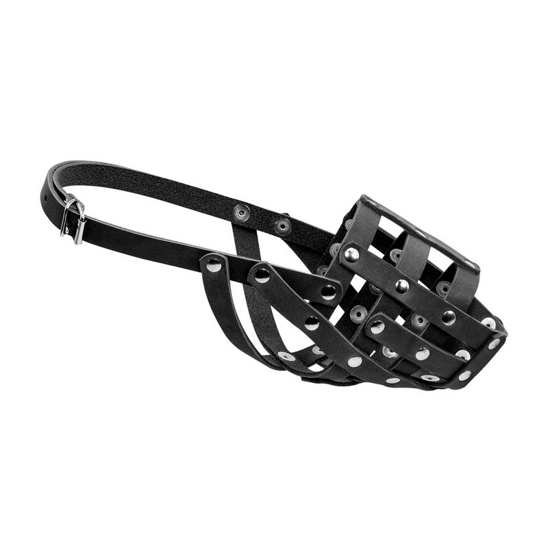 

Намордник CoLLaR кожа черный мягкий №2 06291 (4820082491369)