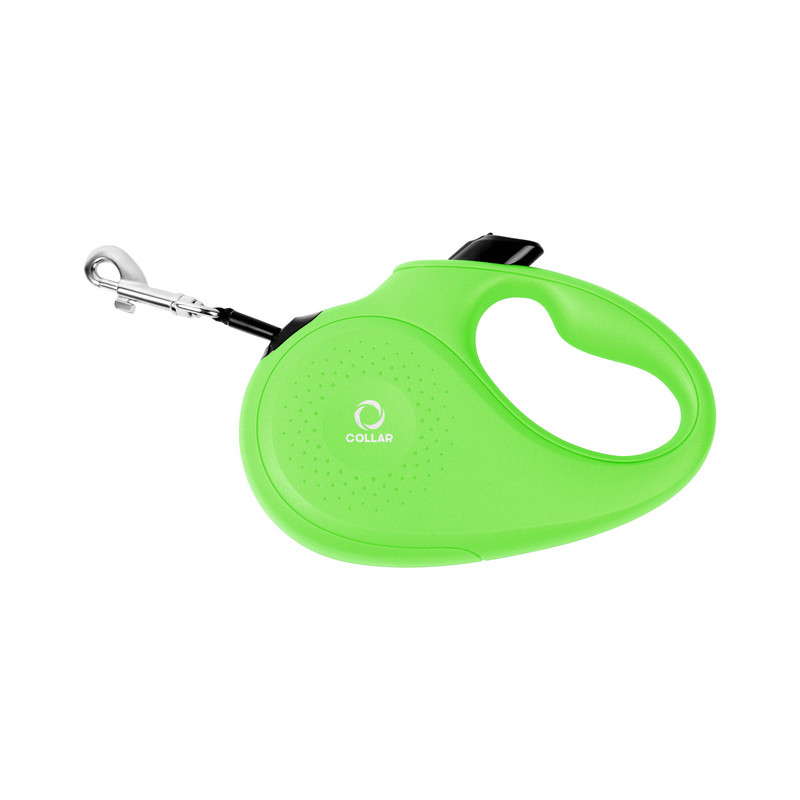 

Поводок-рулетка COLLAR пластик салатовый 81265 (4823089312057)