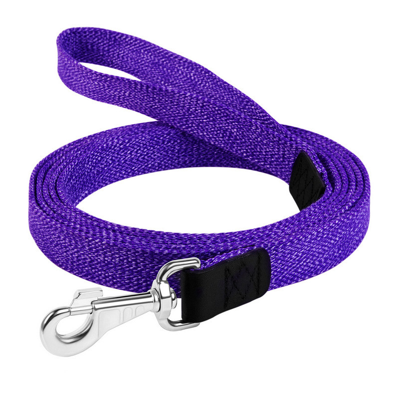

Поводок CoLLaR брезент фиолетовый х/б тесьма 03459 (4823089303086)