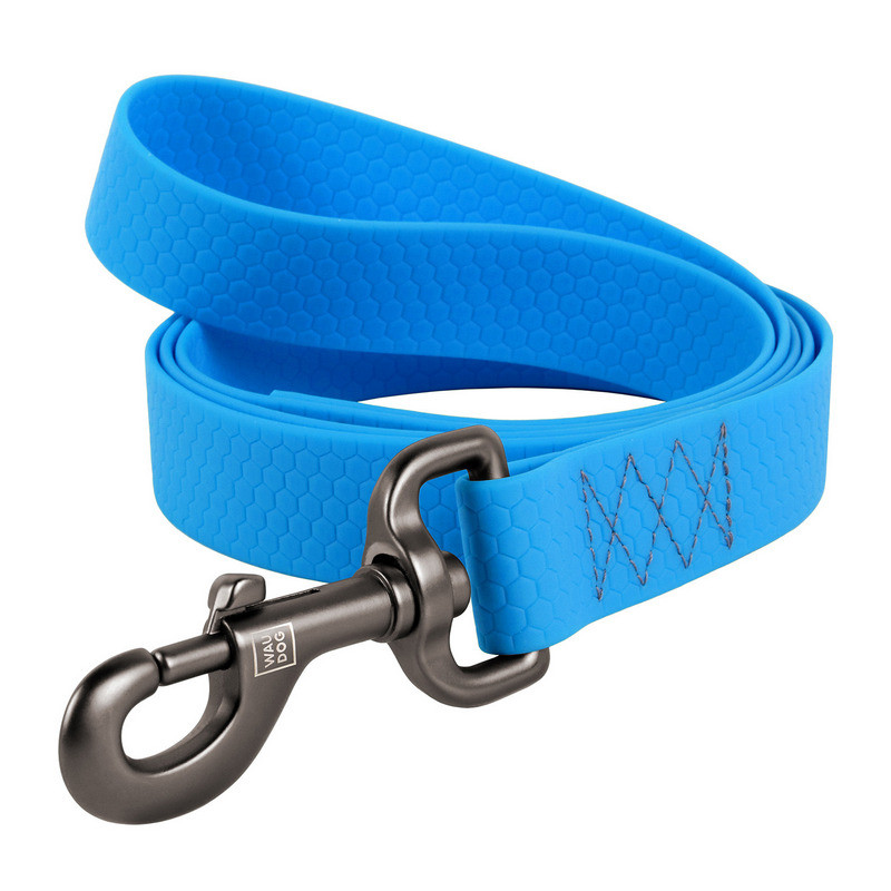 

Поводок WAUDOG Waterproof COLLARTEX водостойкий голубой 27232 (4823089310169)