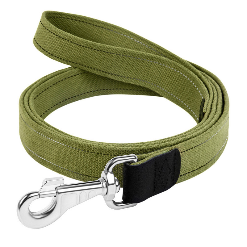 

Поводок CoLLaR брезент зеленый х/б тесьма 0509 (4820082490843)
