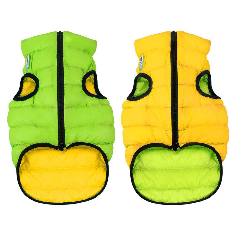 

Курточка двусторонняя AiryVest для собак XS22 желто-cалатовая 1712 (4823089304694)
