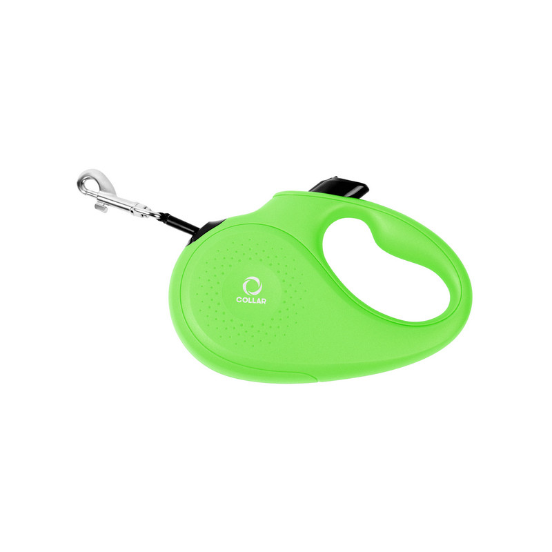 

Поводок-рулетка COLLAR пластик салатовый 81255 (4823089312002)