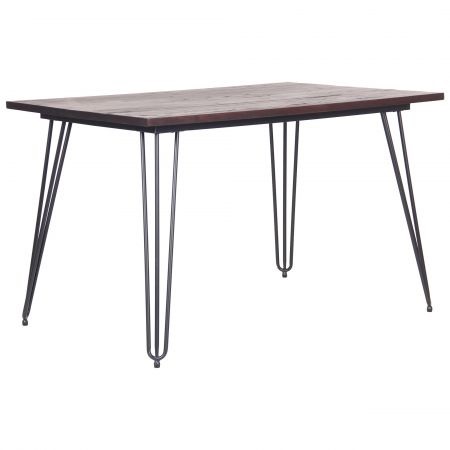 

Стол обеденный для кухни, кафе, ресторана Smith 120х80 черный AMF