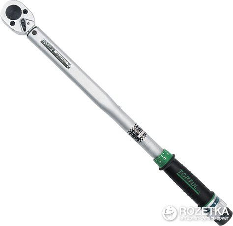 

Динамометричний ключ Toptul 1/2" DR 40-210 НМ