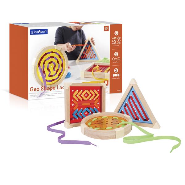 

Шнурівка Guidecraft Manipulatives Геометрія (G6801)