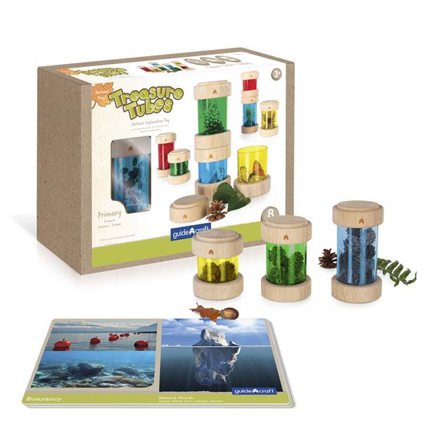 

Набір Guidecraft Natural Play Скарби в баночках, різнокольоровий (G3087)